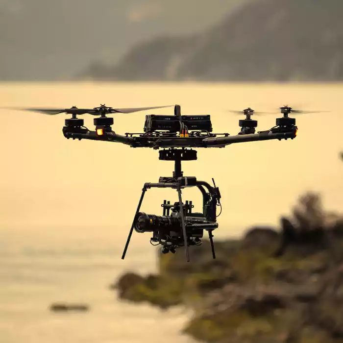 Grabación aérea con drones